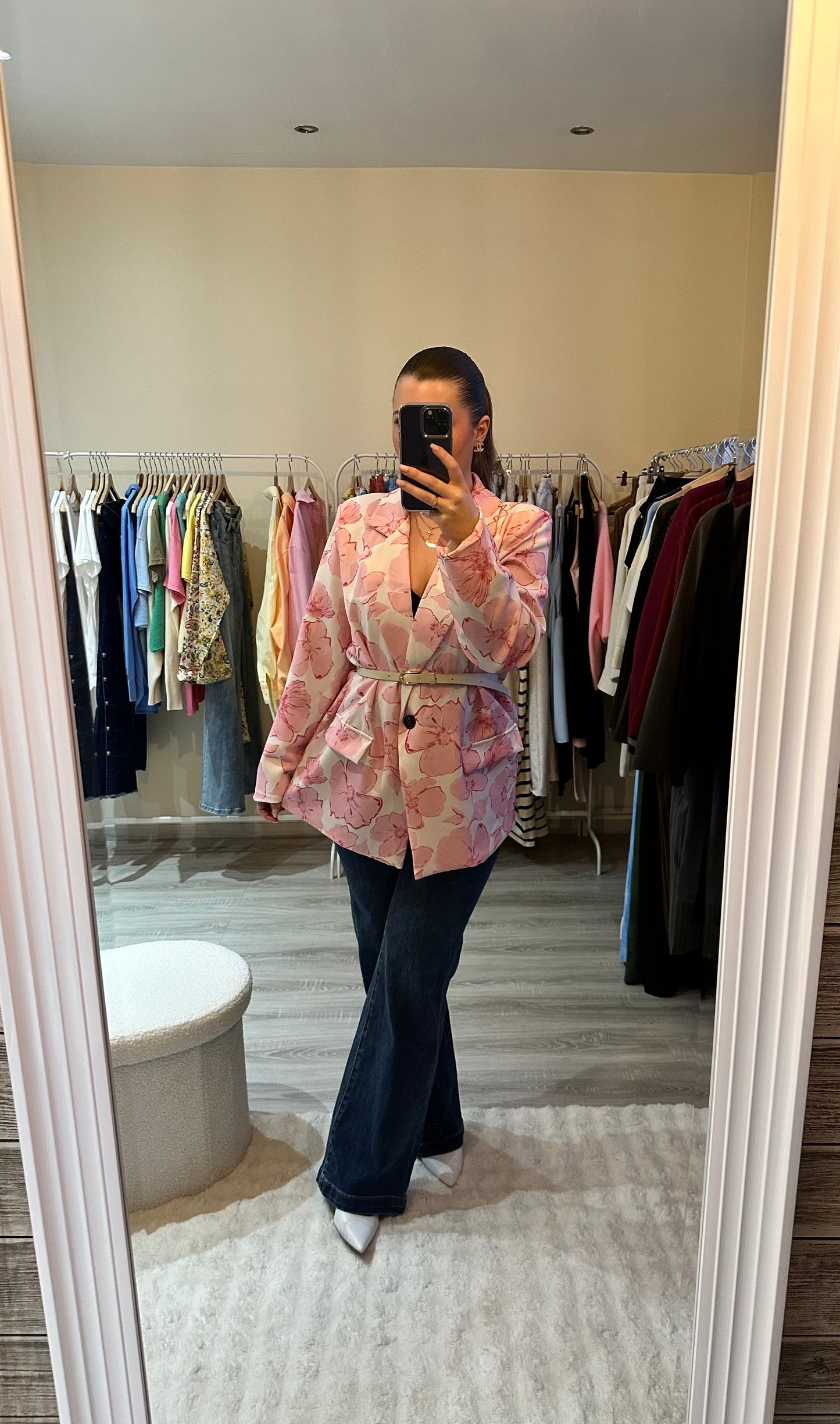 Blazer Rosa rose