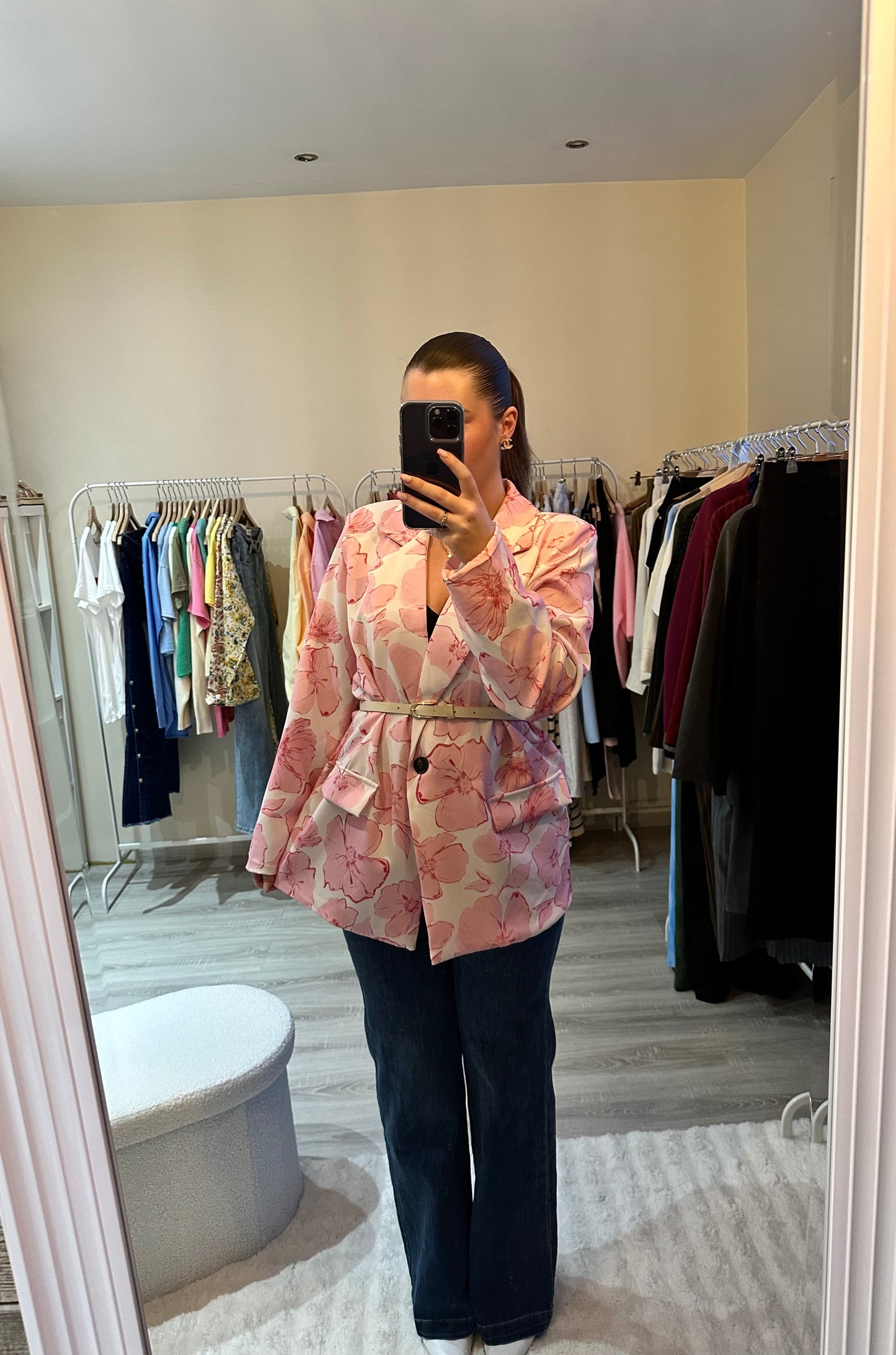 Blazer Rosa rose