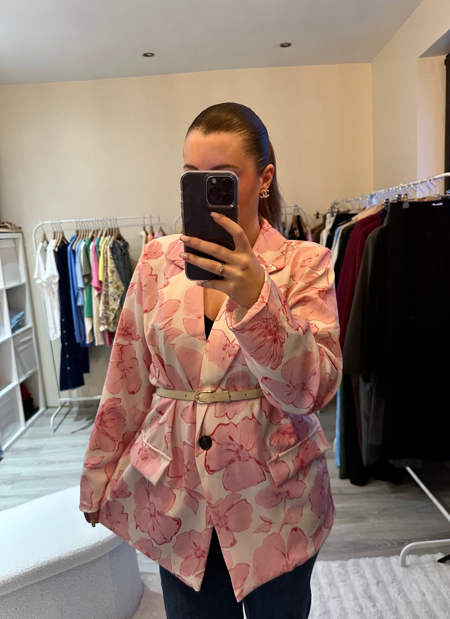 Blazer Rosa rose